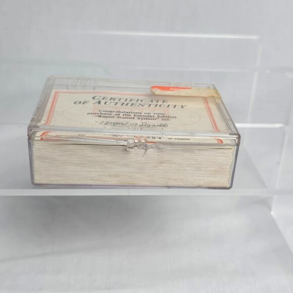 Premier Edition Rapid Transit System 50 Card Set COA No 02524 GNM Sportscards - Picture 9 of 16